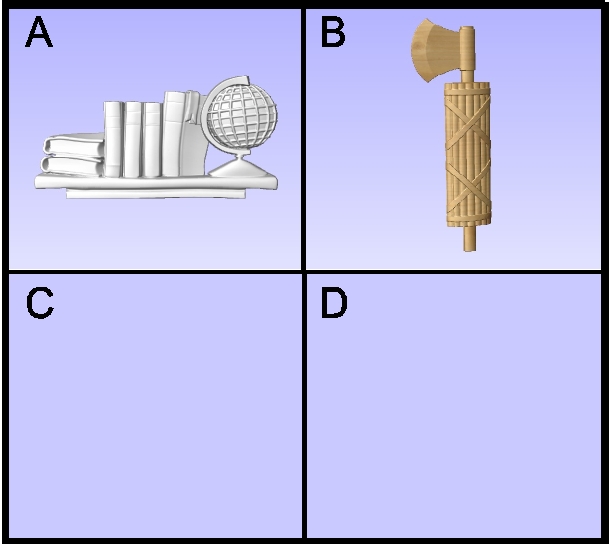 F15191 - Carved Government Symbols