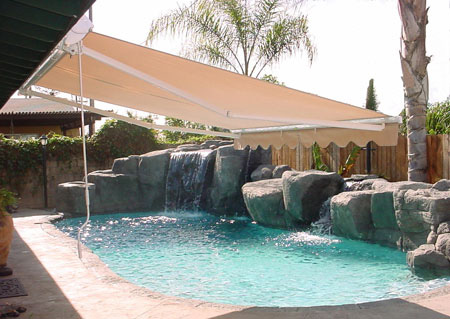 Over a Swimming Pool