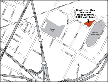 Map to Headquarters Office