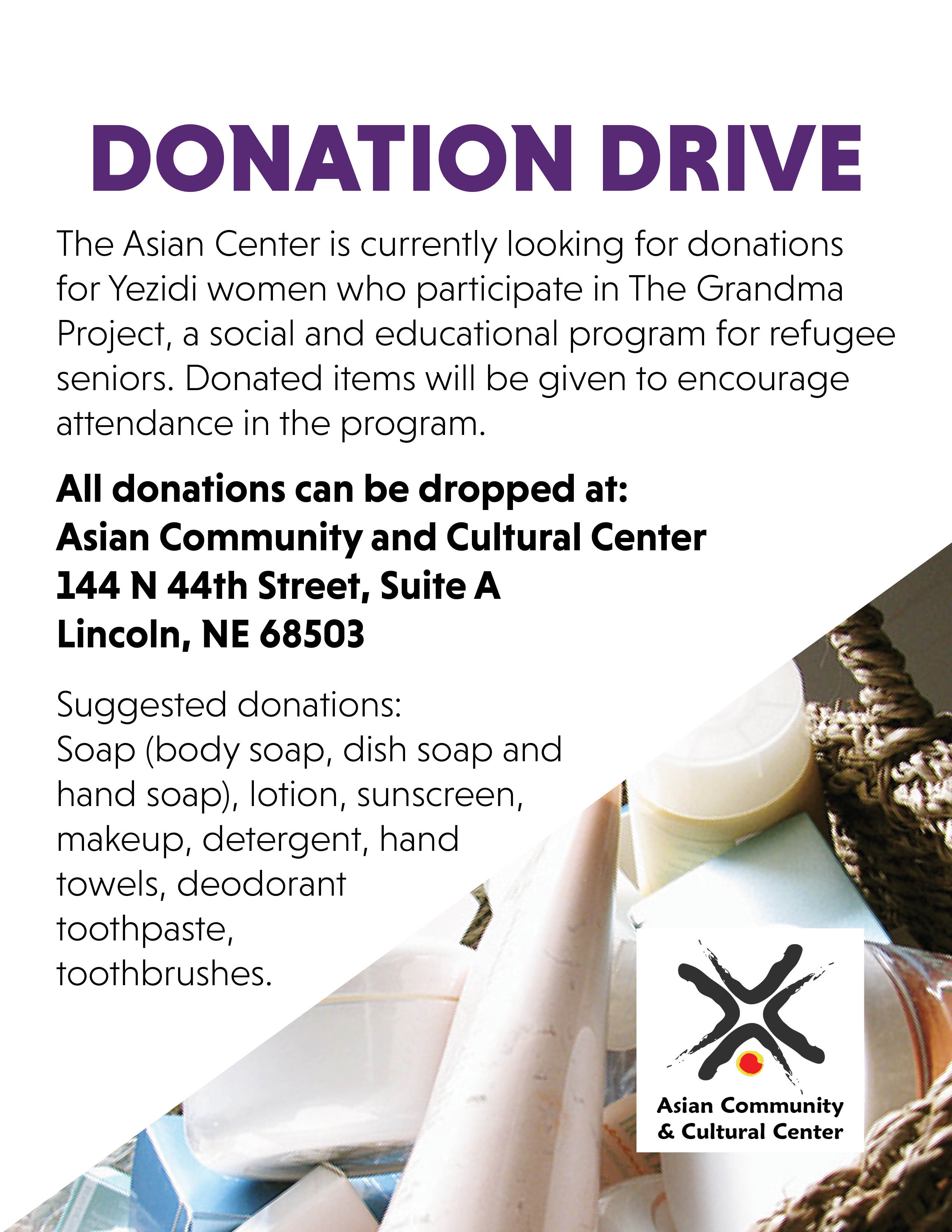 (EXTENDED) Donation Drive for The Grandma Project