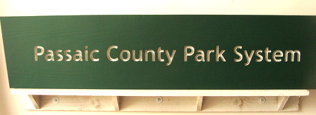 G16239 - New Jersey County Park Sign, made from Western Red Cedar