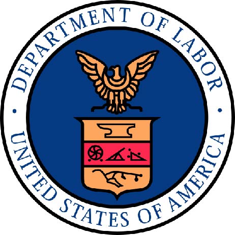 U30240 - Department of Labor Seal Carved 3D Wall Plaque