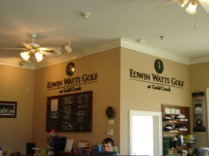 Interior Dimensional SIgnage