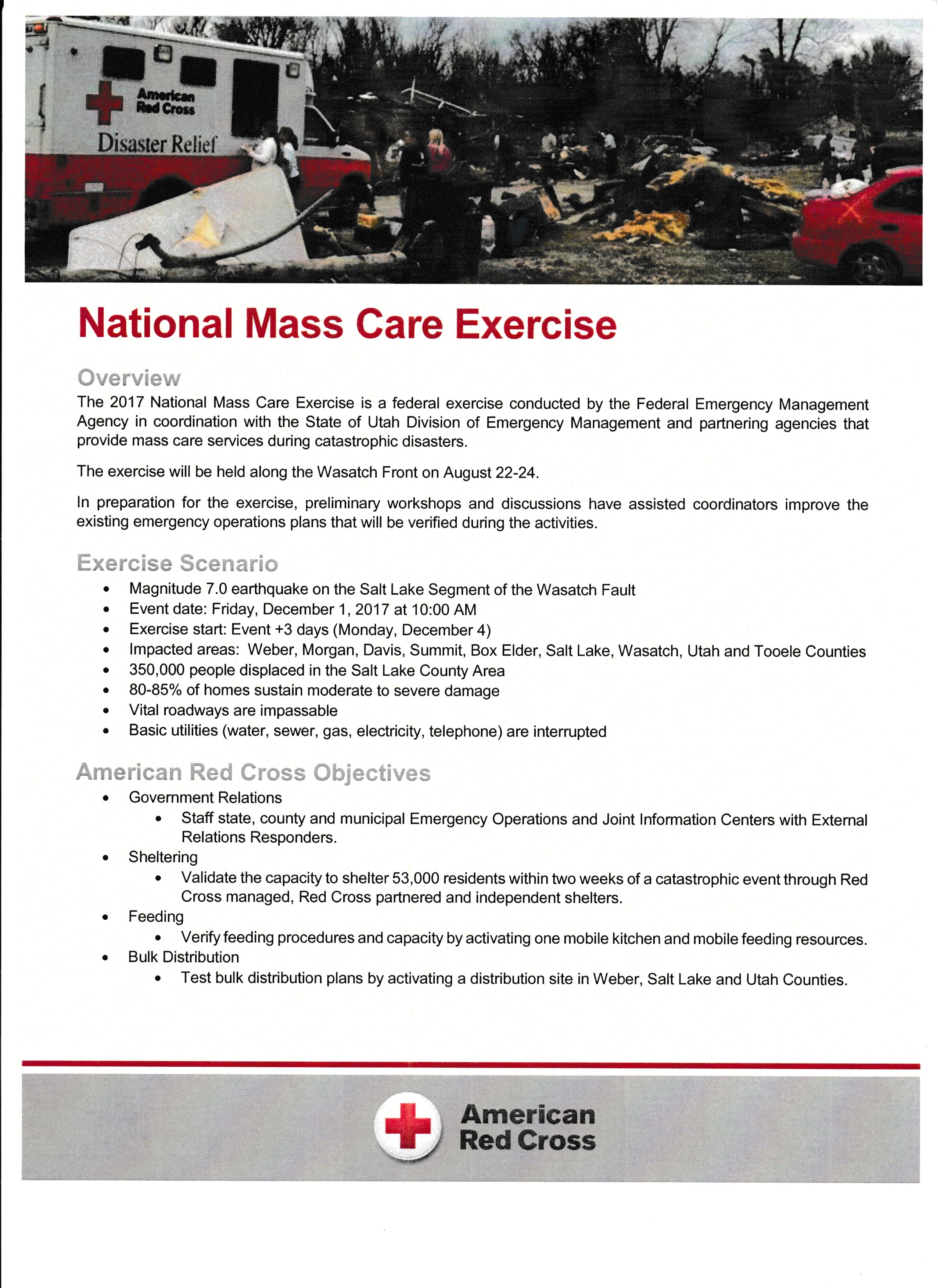 National Mass Care Exercise