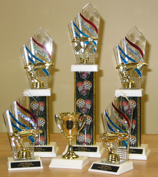 Pinewood Derby Trophies