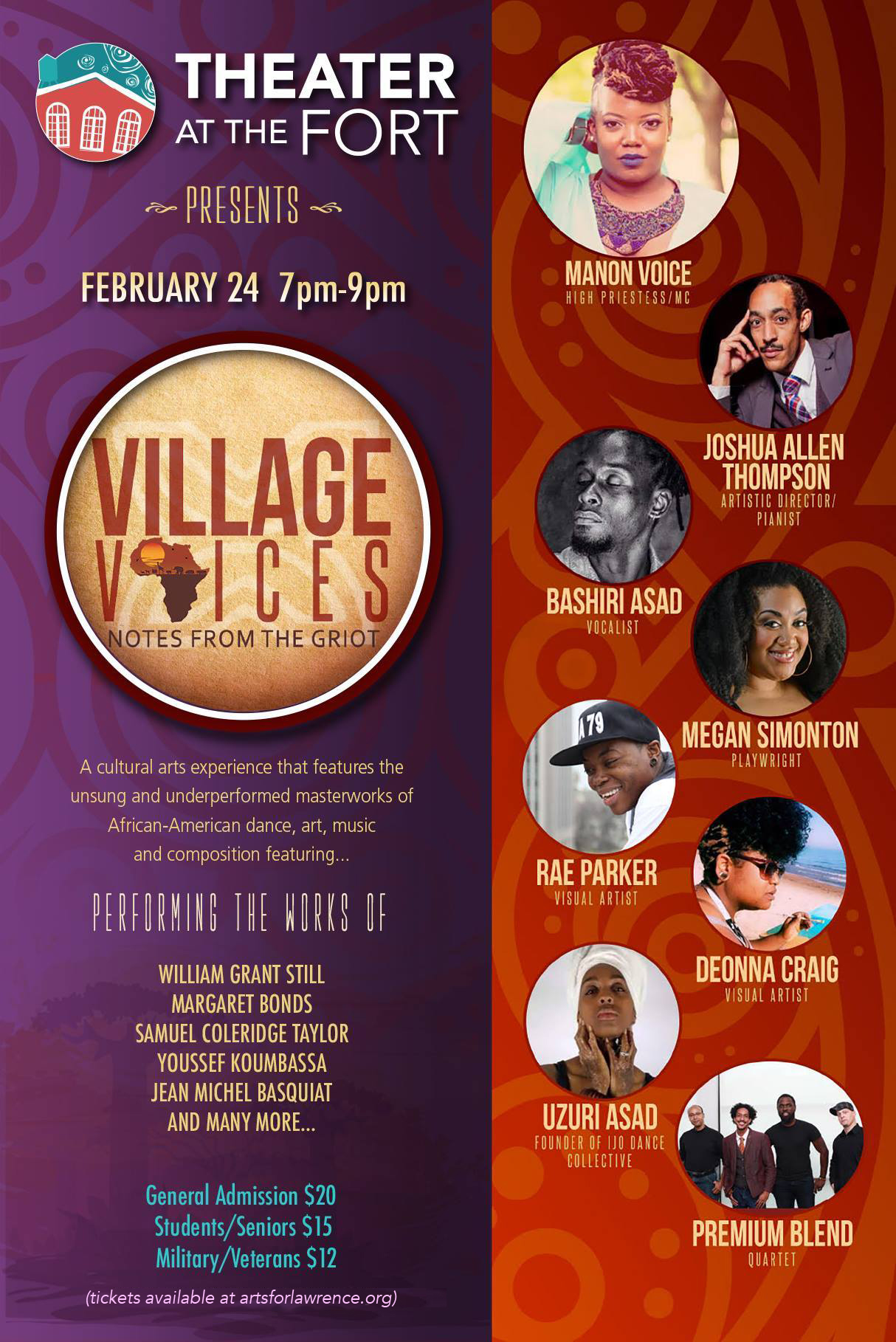 Village Voices - Notes from the Griot