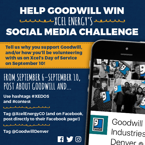 Xcel Energy Day of Service Social Media Challenge