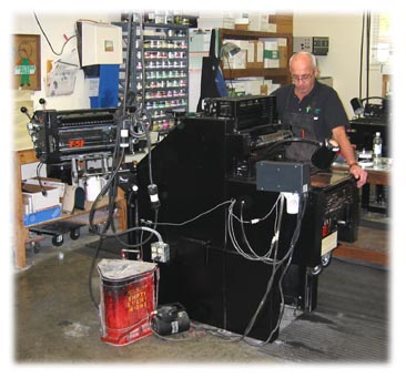 A.B. Dick 9810 w/T-head