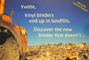 Green Books N Binders | Recycled Binders | Green print