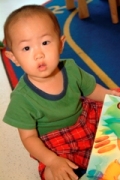 Boy at Desk