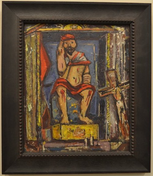 Seated Santo