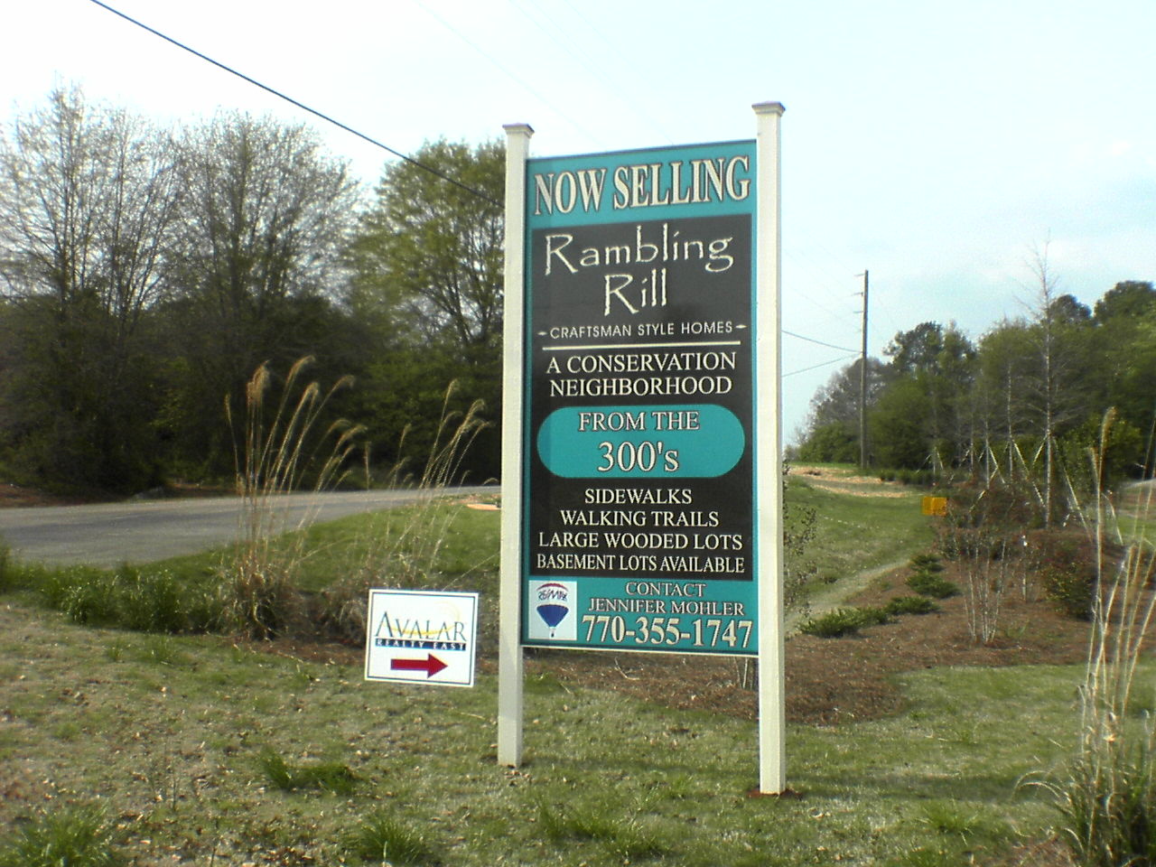 New Development Sign