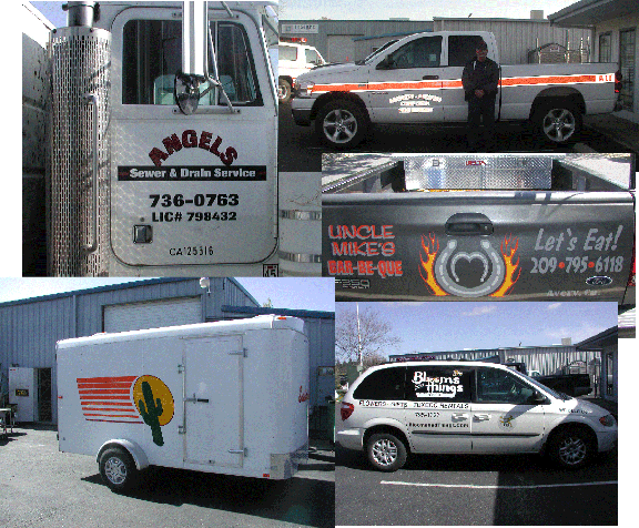Vehical Vinyl Lettering