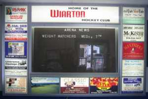 Hockey Arena Advertising Board