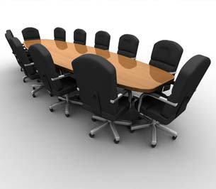 Board of Directors conference table