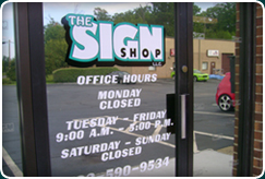 Welcome to the Sign Shop