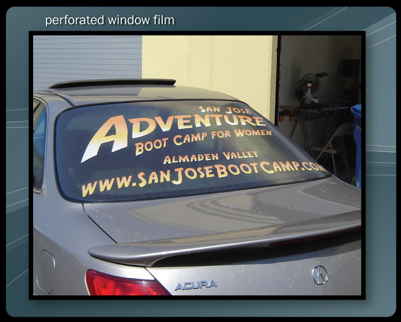 PERFORATED WINDOW FILM