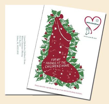 Red Stocking Envelopes