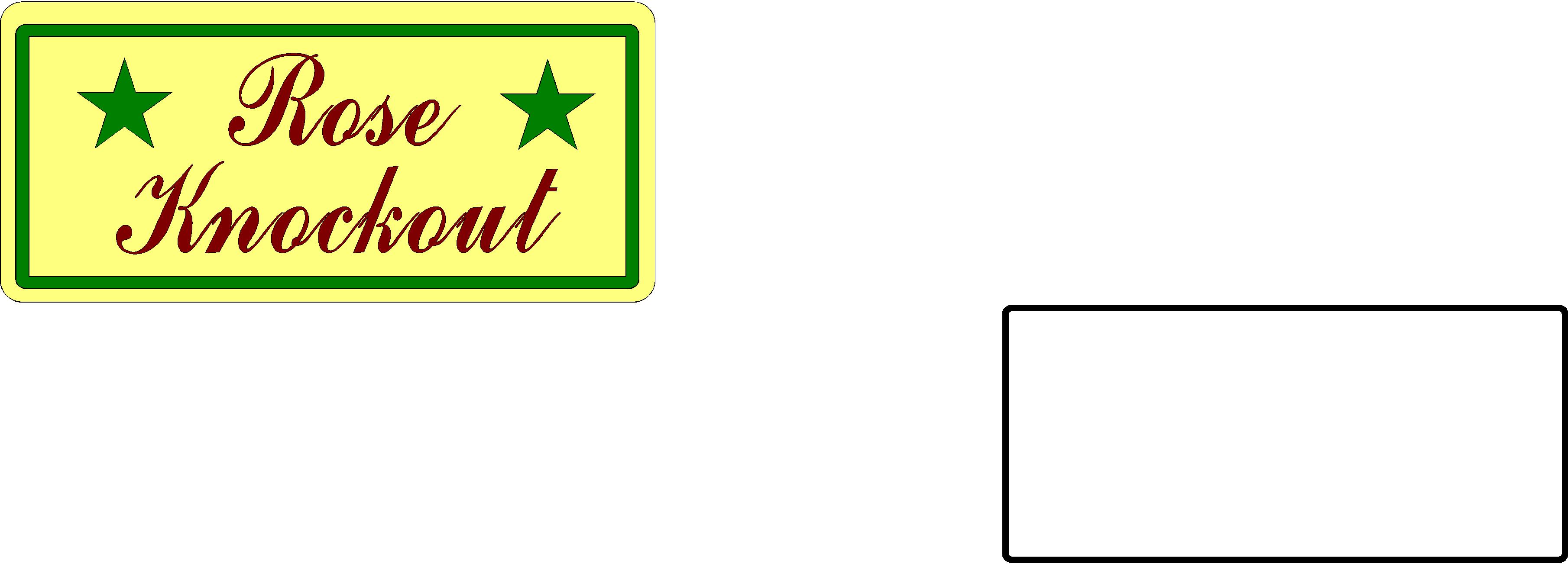 M6010- Rectangular Incised Plant Markers -$4 to $5 each, depending on quantity (3.5 x 1.5 )