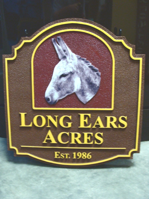 O24134 - Donkey Sign