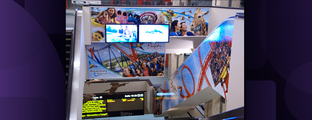 Digital Wall Graphics Airport
