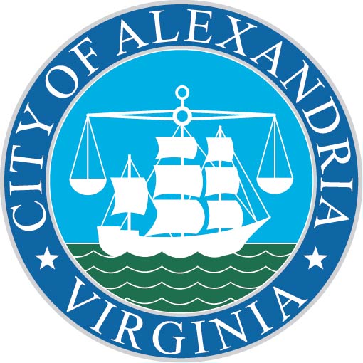 X33007 - Carved Wood Plaque of the Seal of the City of Alexandria, VA