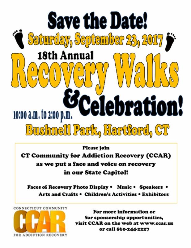CCAR 18th Annual Recovery Walks