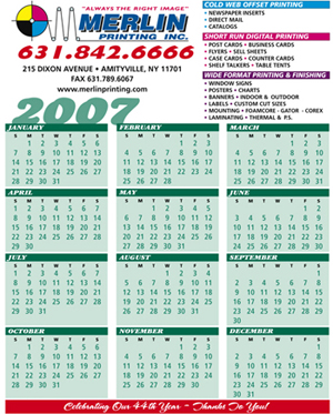 Calendars