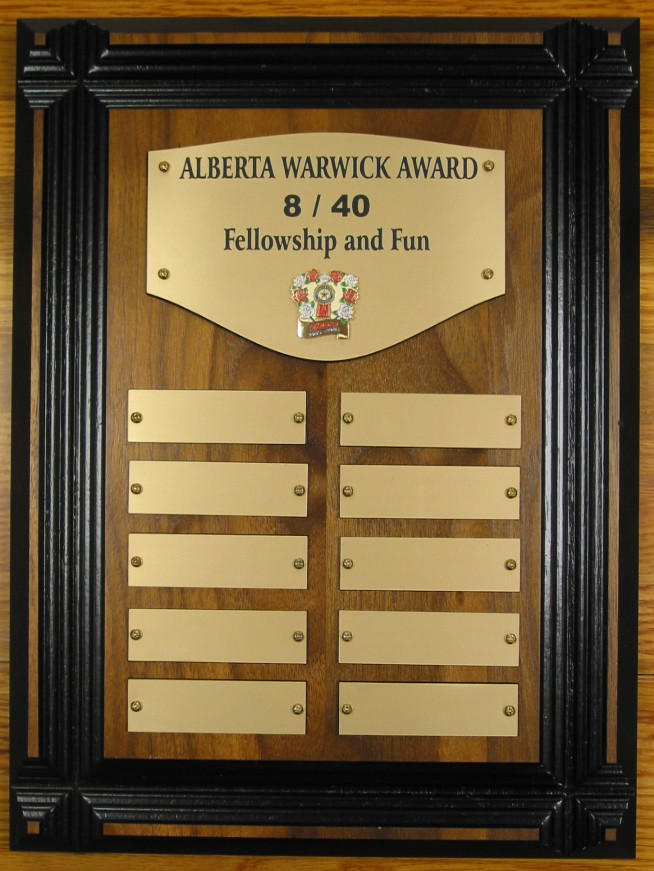 Fellowship Plaque