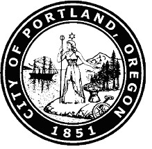 X33141 -  Carved Wall Plaque of the City of Portland, Oregon (Version 2)