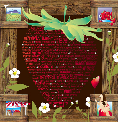 Strawberry Festival Poster Contest | Placed 5 out of 77