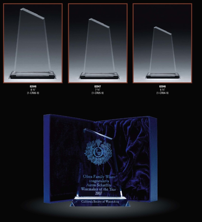 Boxed Crystal Awards 2
