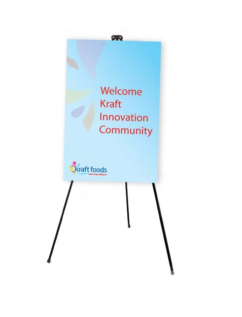 Event Signage: Easel