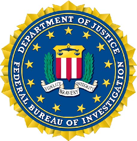 U30370 - Federal Bureau of Investigation (FBI) Seal Carved Wood Wall Plaque