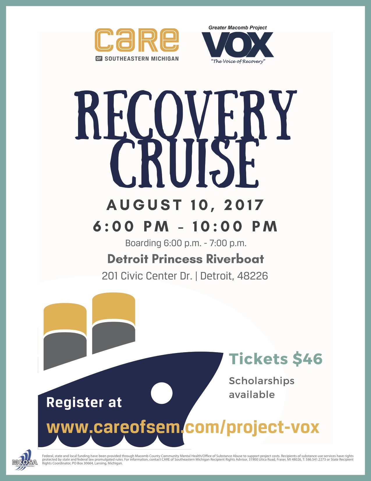 8th Annual Recovery Cruise