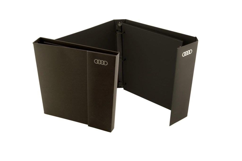 Audi Foil Stamped Binder on Touche