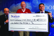 Lutheran Social Services of North Dakota receives donation from Starion Financial