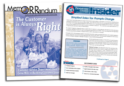 * Newsletters
