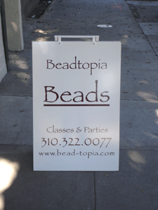 Sandwich Signs - Wood 3'
