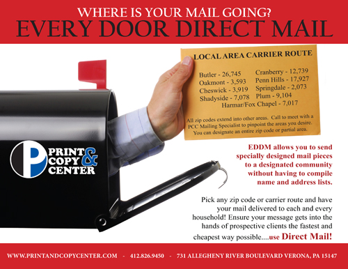 Print And Copy Center Mailing Services Every Door Direct Mail Eddm 