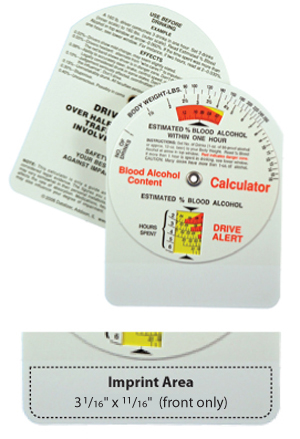 BAC Calculator Wheel Chart