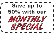 Quality Impressions Printing Monthly Special 
