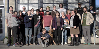 Dynamic Team Photo