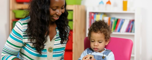 Teacher and Toddler