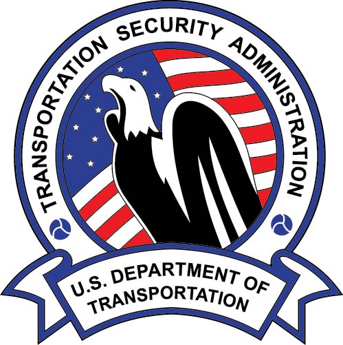 U30422 - US Transportation Security Administration (TSA) Seal Carved Wooden Wall Plaque