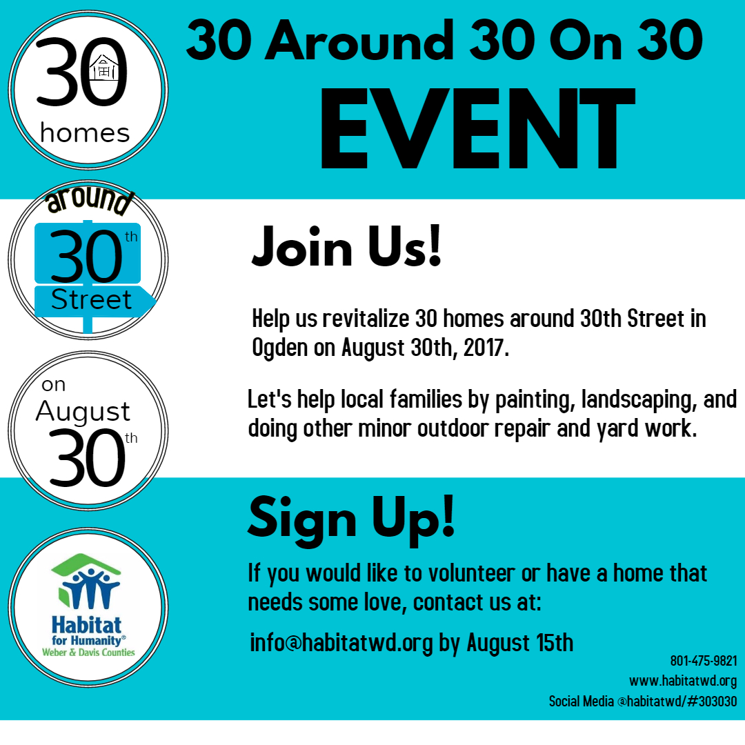 30 Around 30 On 30 Event
