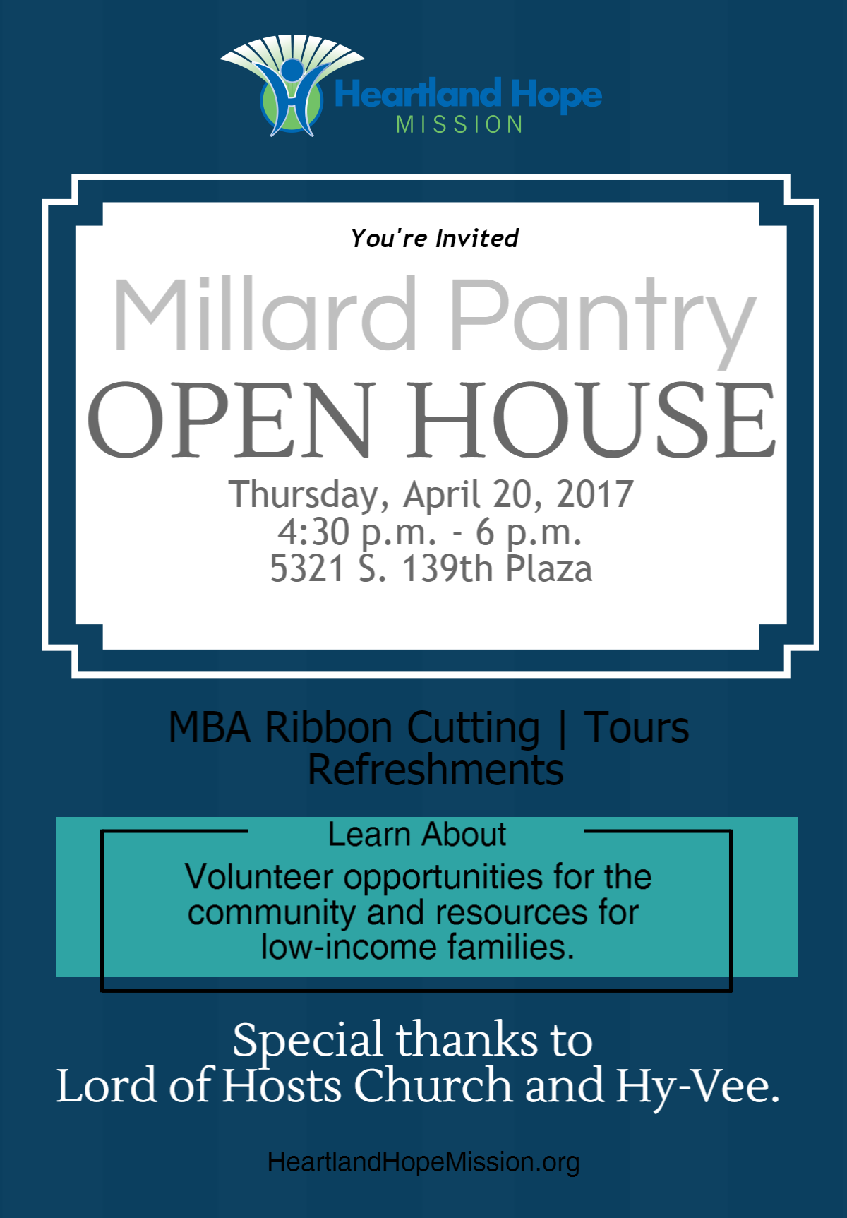 Millard Pantry Open House