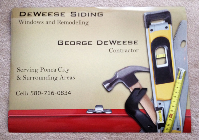DeWeese Siding Magnet