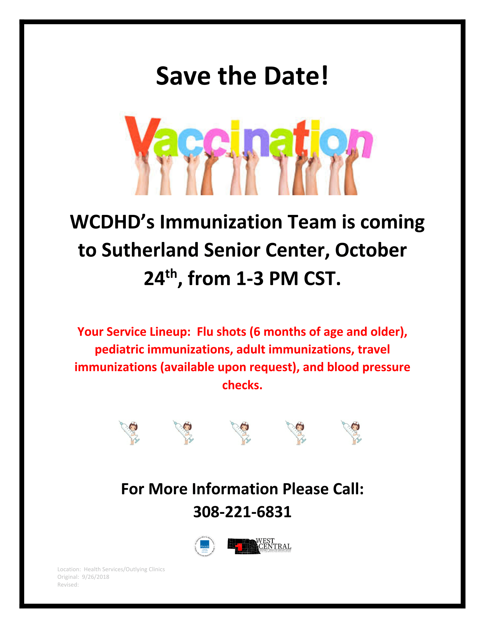 Immunization Clinic - Sutherland