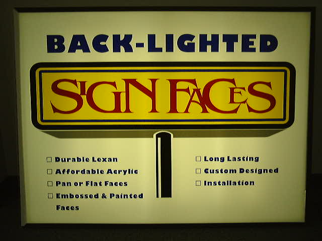 Backlit Signage and Lightboxes